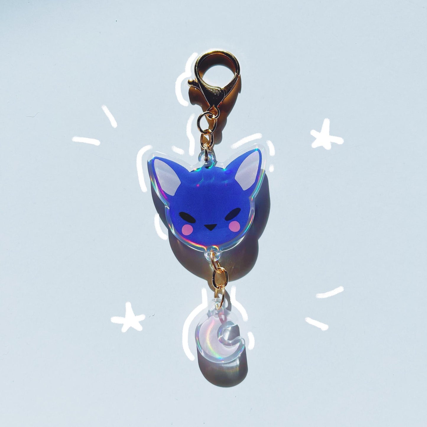 Holographic Monster High Pet Charms
