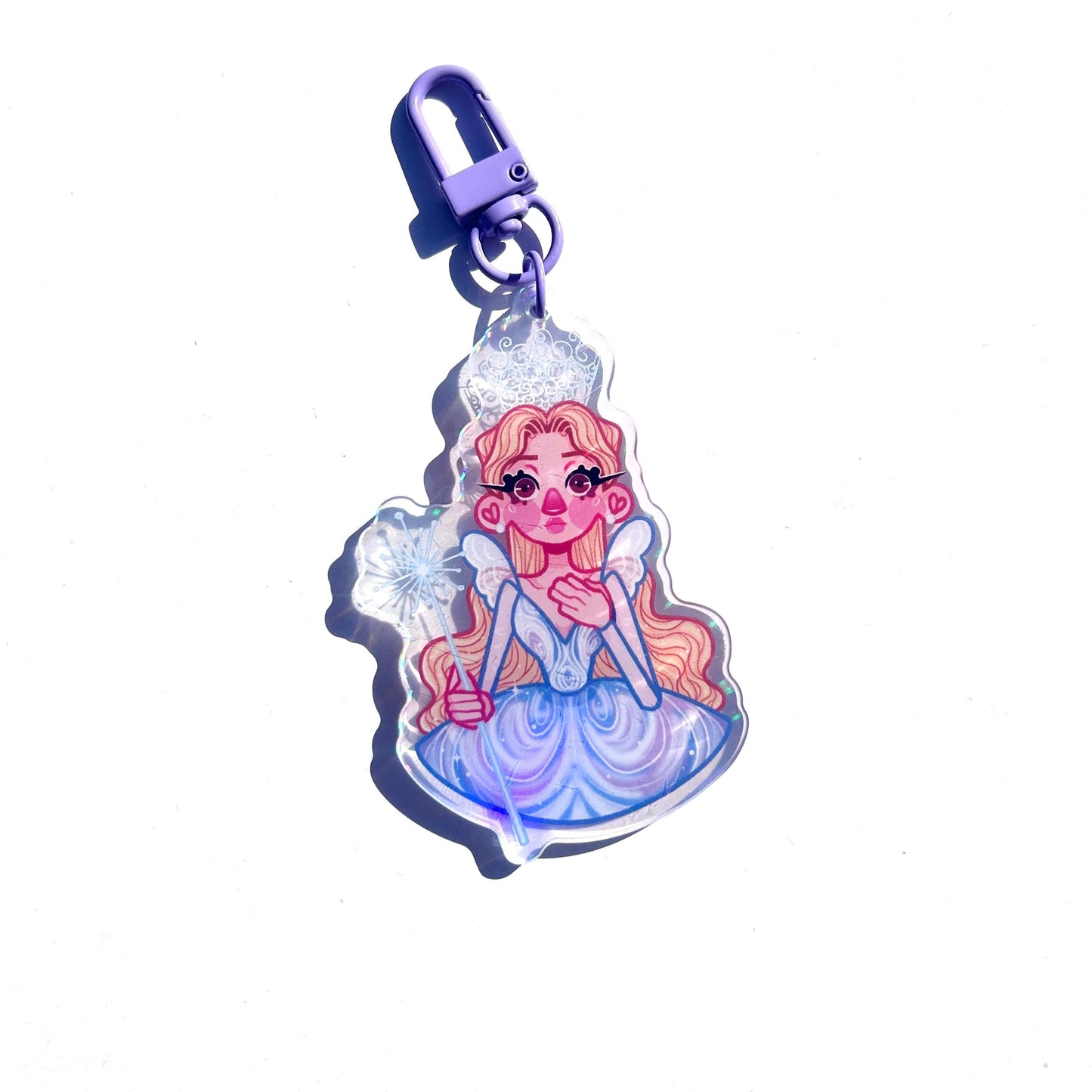 Holographic Wicked Keychains