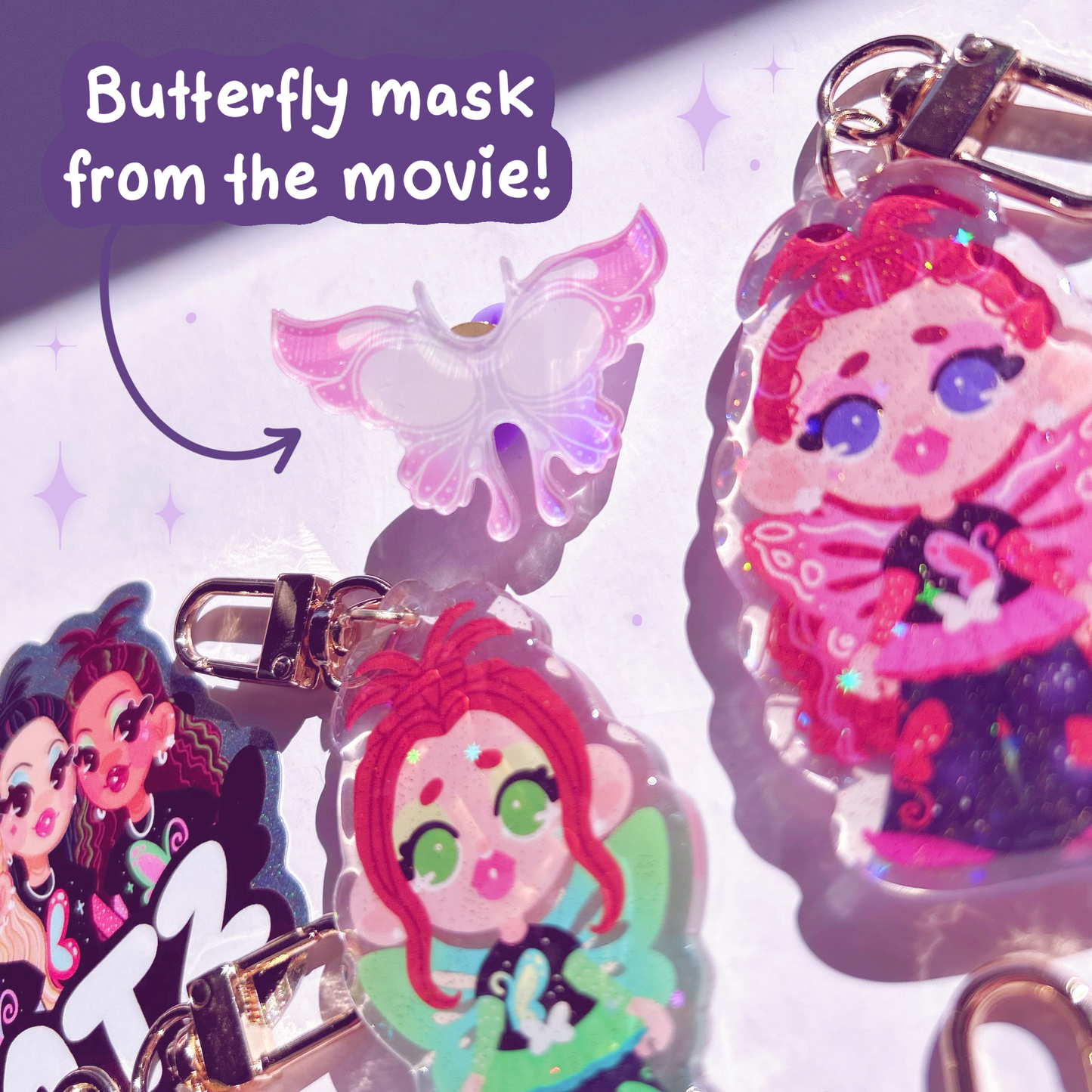 Mini Holographic Bratz Pixiez Pin