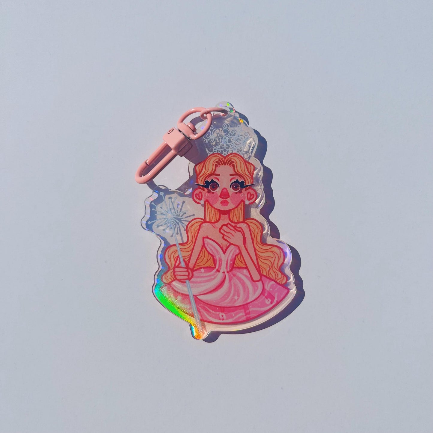 Holographic Wicked Keychains