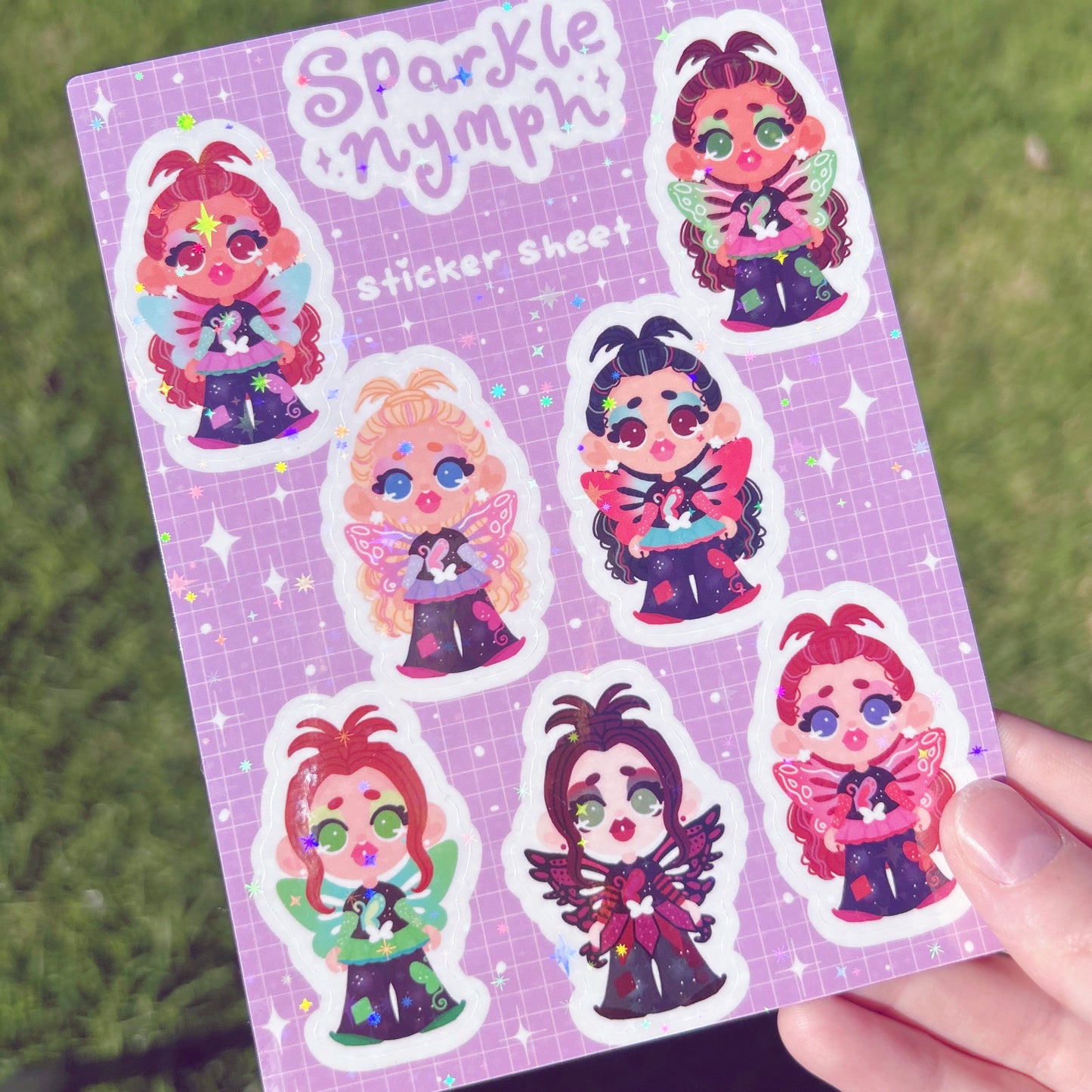 Holographic Bratz Sticker Sheet