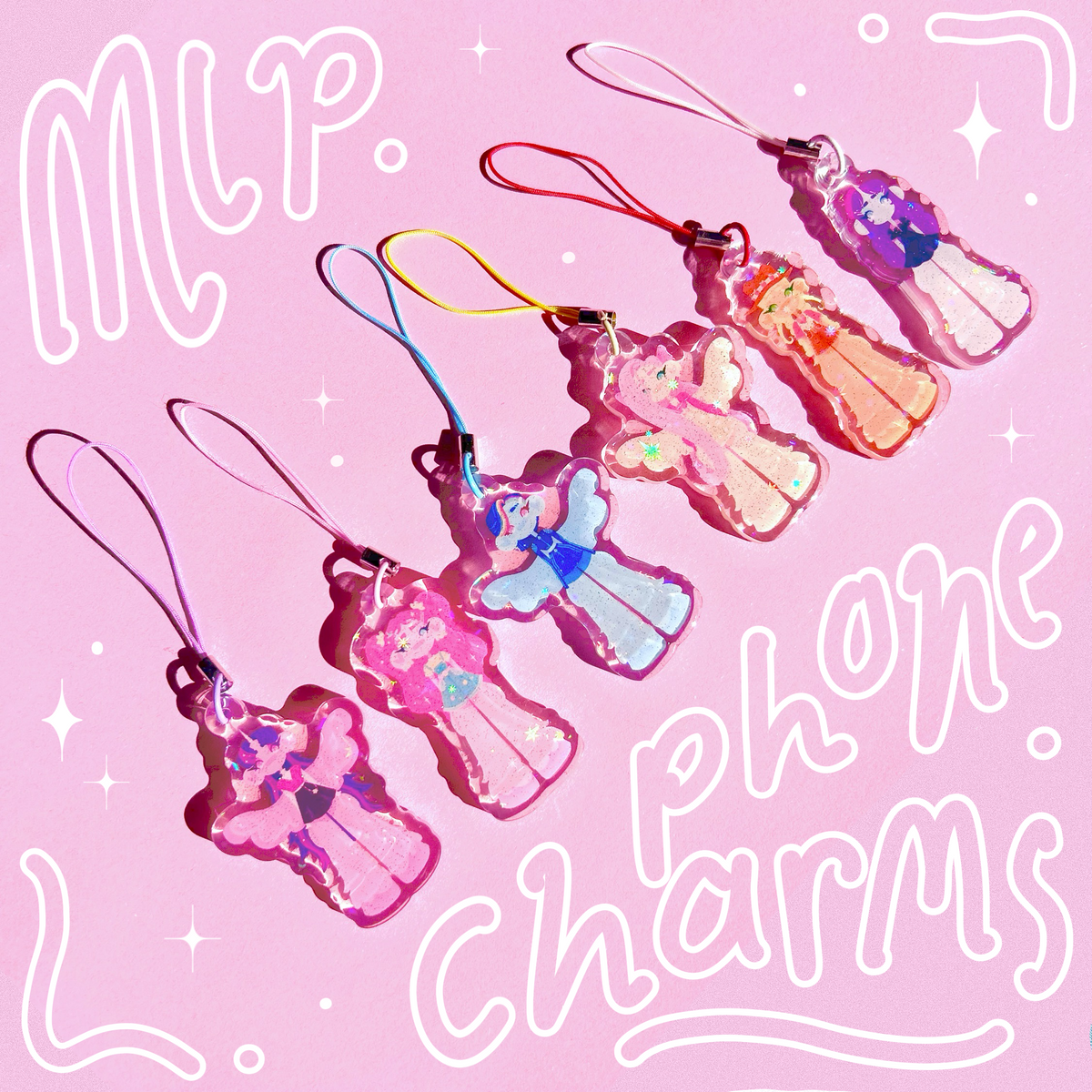 My Little Pony Phone Charms