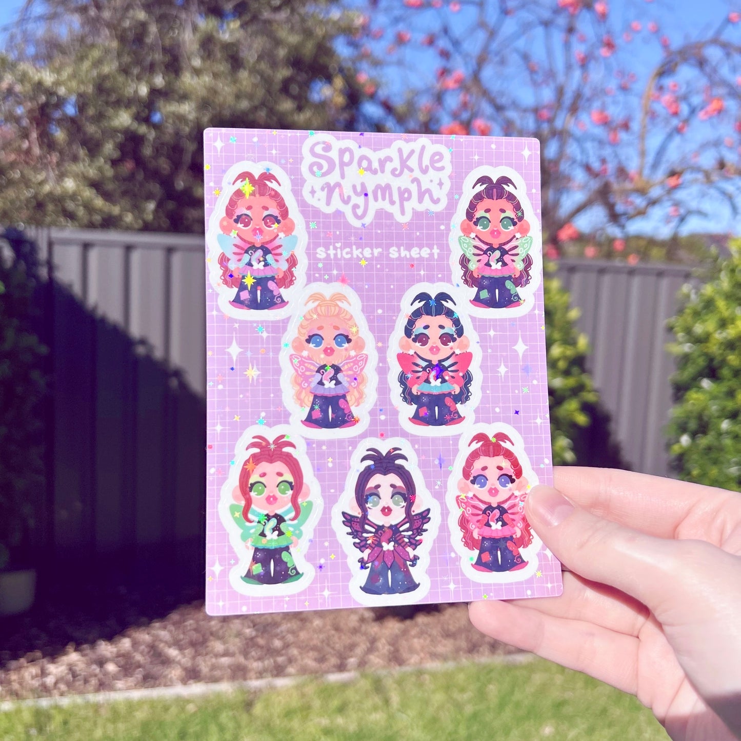 Holographic Bratz Sticker Sheet