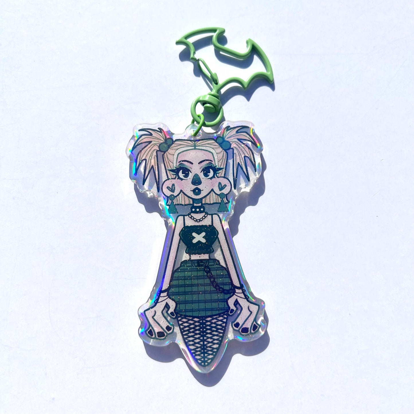 Hex Girl Keychains
