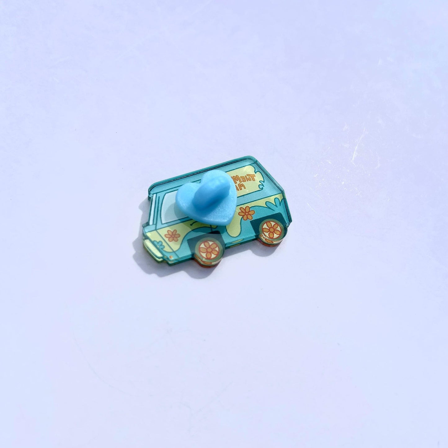 Mini Holographic Mystery Machine Pin