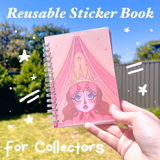 Reusable Sticker Book ~ for collectors