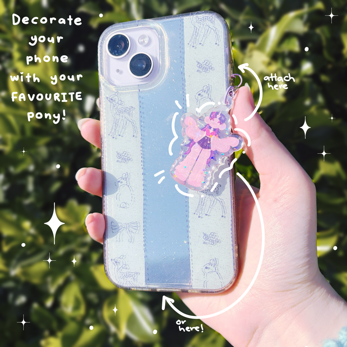 My Little Pony Phone Charms