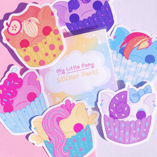 My Little Pony - Jumbo Vinyl Die Cut Stickers