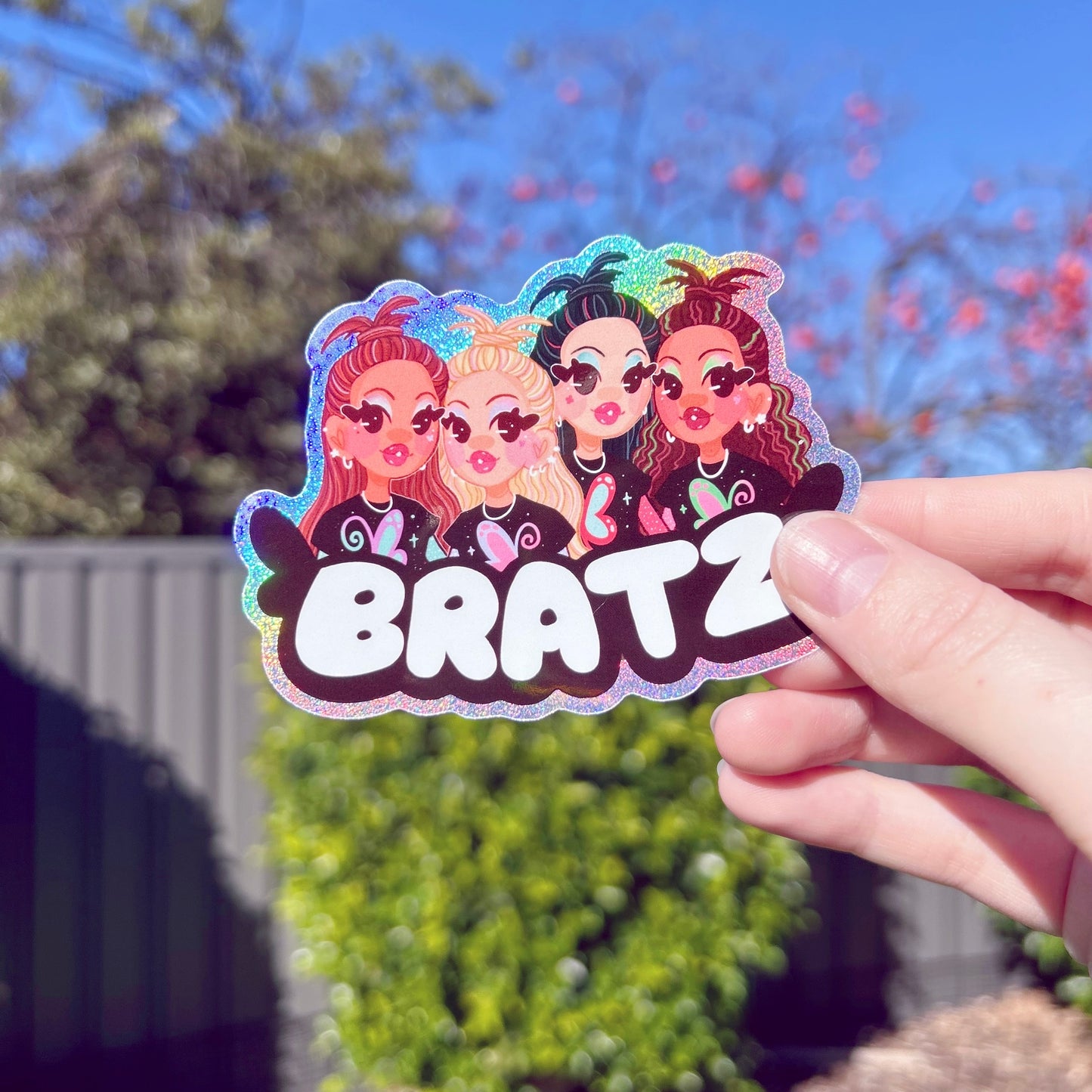 Bratz Sparkly Holo Die Cut Sticker