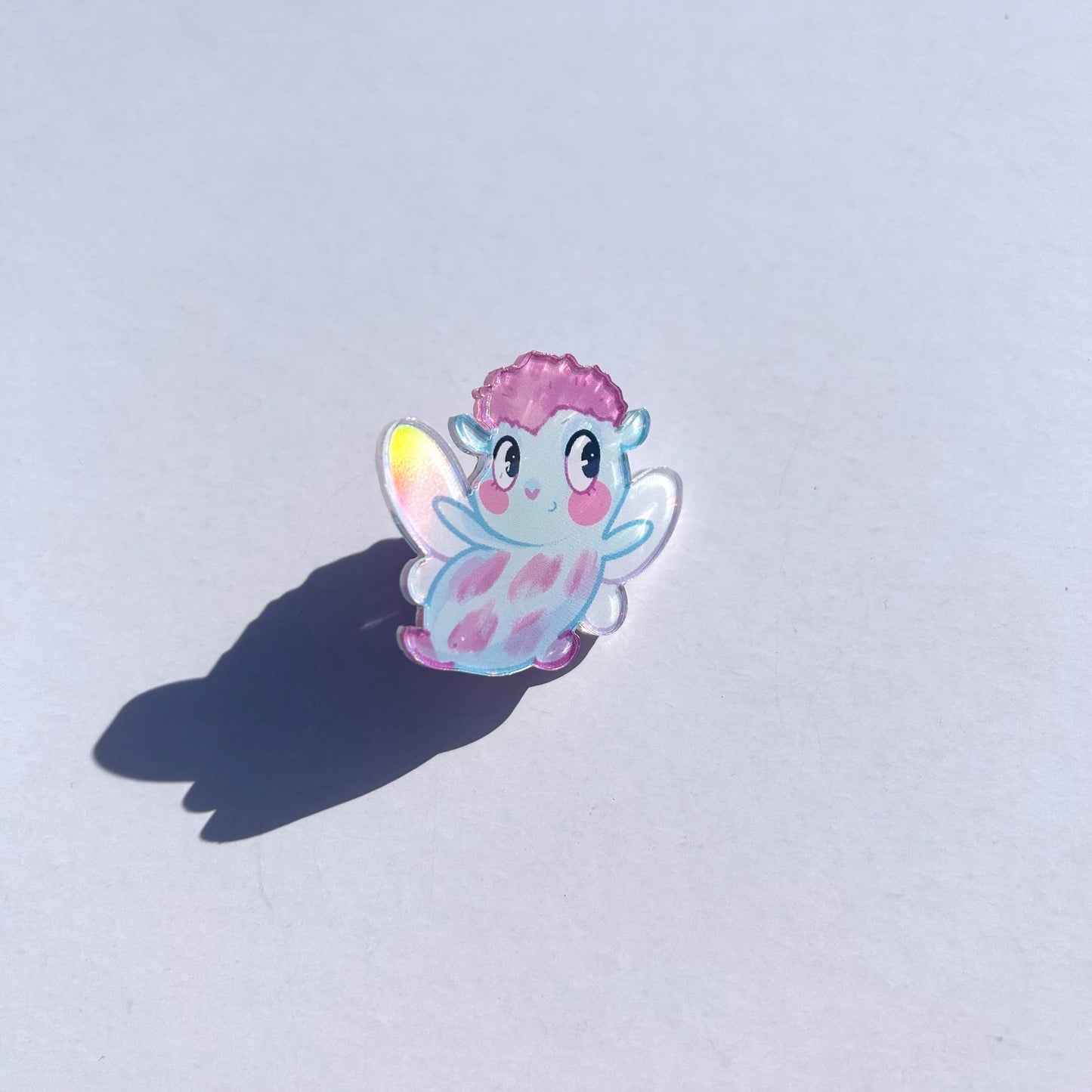Mini Holographic Bibble Pin