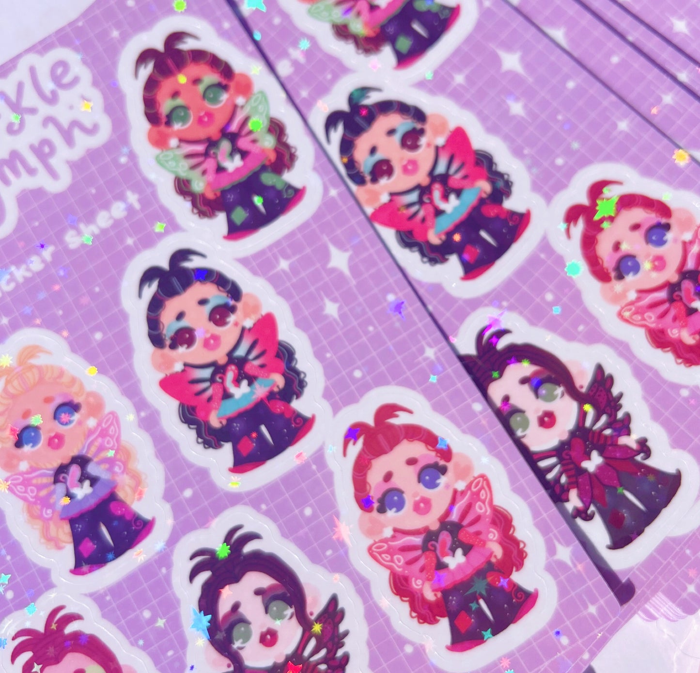 Holographic Bratz Sticker Sheet