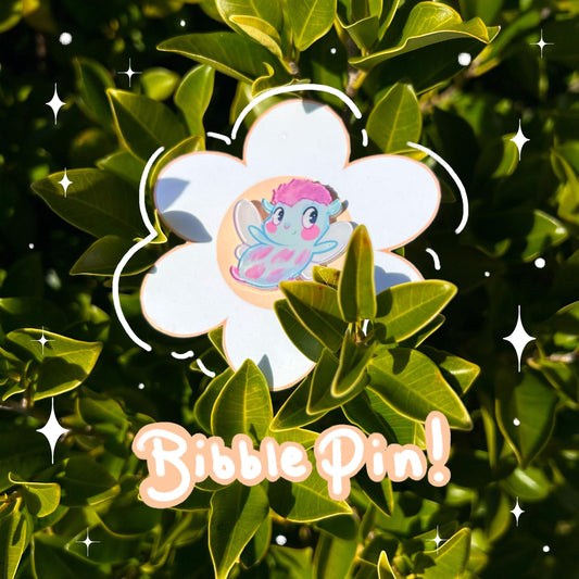 Mini Holographic Bibble Pin