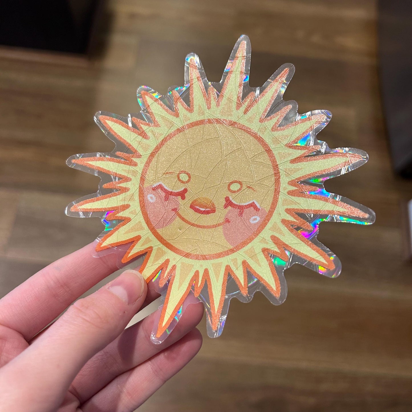Cute Sun Catcher Window Decal