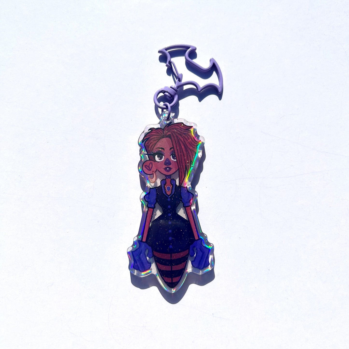 Hex Girl Keychains