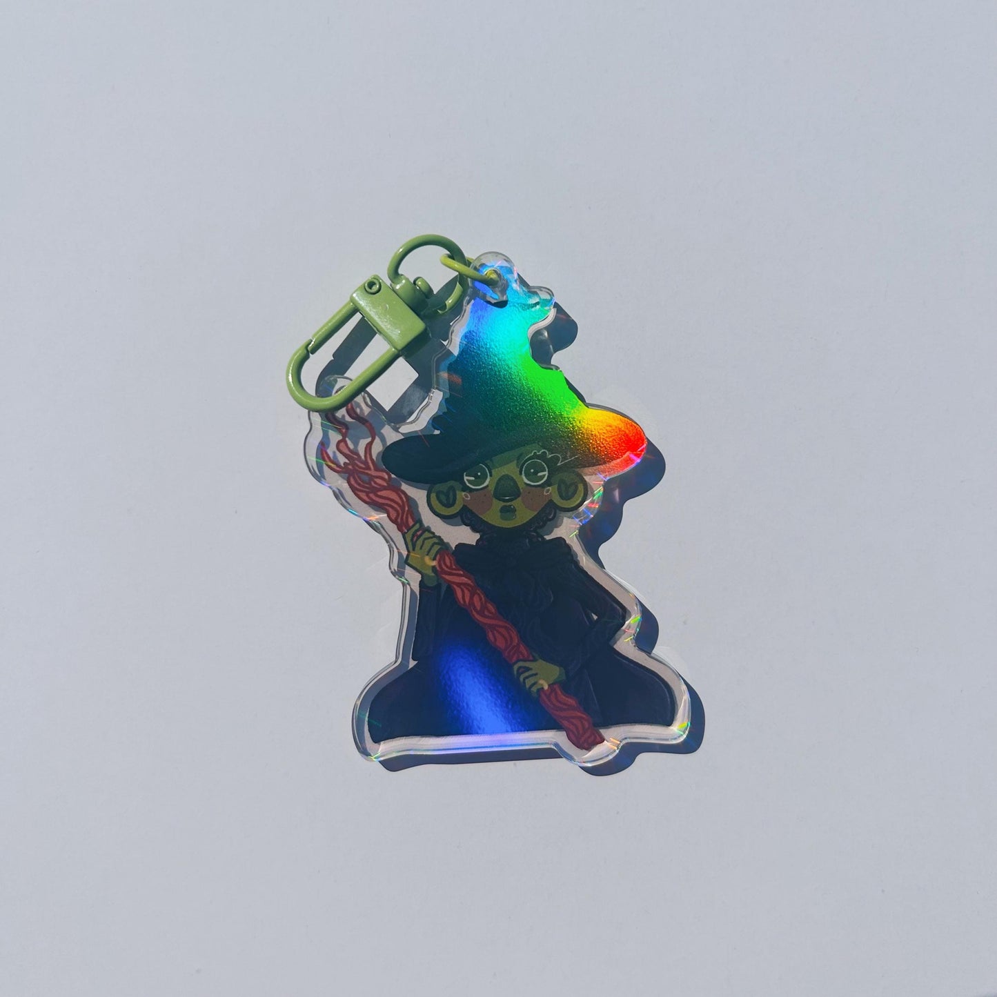 Holographic Wicked Keychains